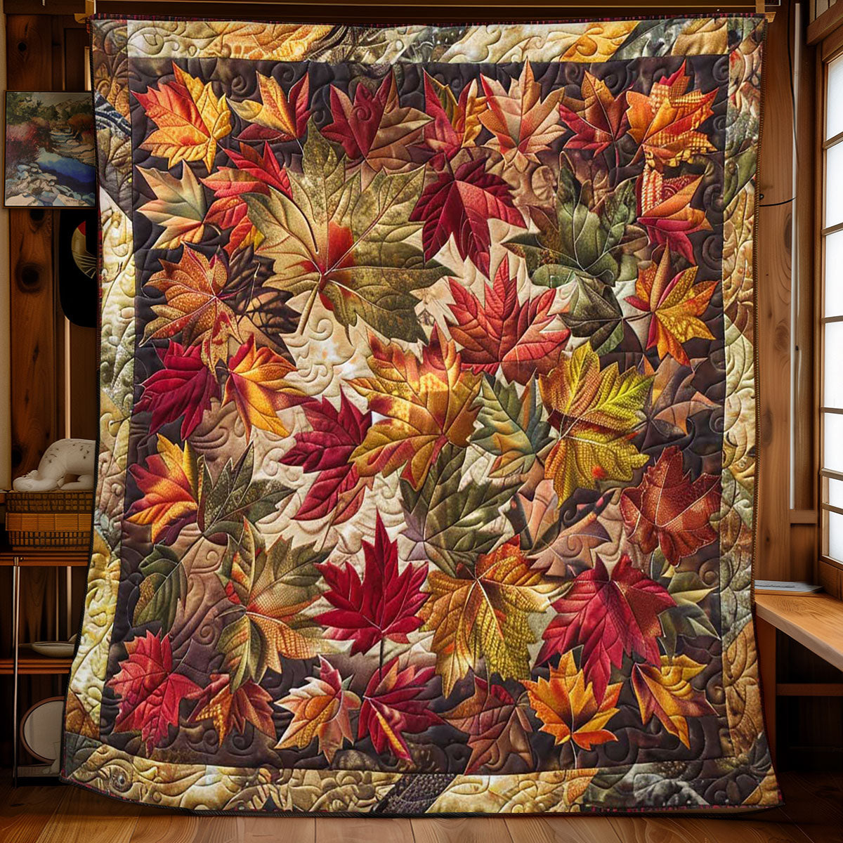 Autumn Maple Symphony WN1908034CL Quilt