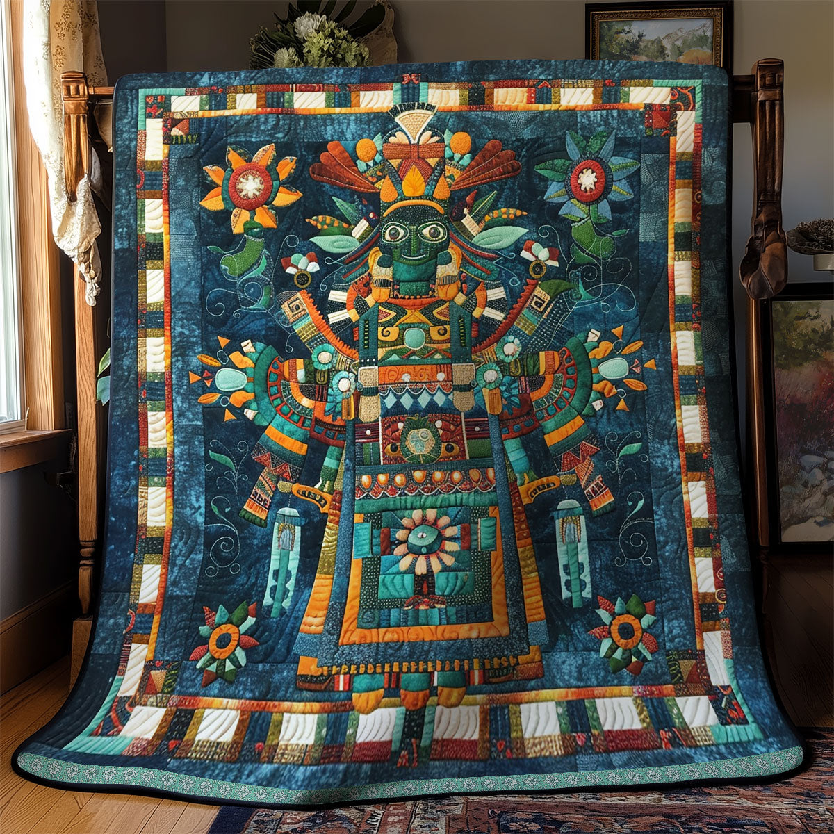 Aztec Mystic God WN1709062CL Quilt