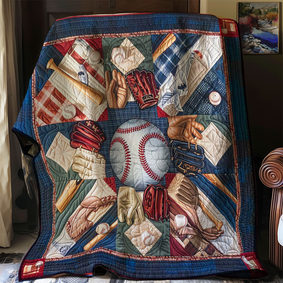 Baseball Fever WN2408024CL Quilt