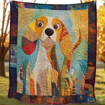 Beagle Delight WN0508039CL Quilt