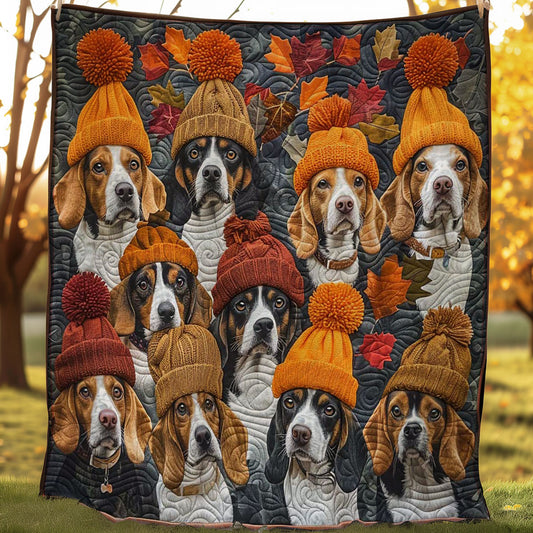 Beagle Paradise WN0808011CL Quilt