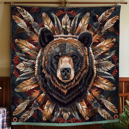 Bear Native American WN0909047CL Quilt