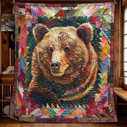 Bear’s Feathered Nest WN1408052CL Quilt