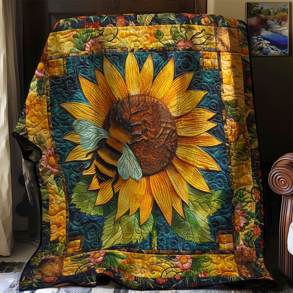 Bee Garden WN2108099CL Quilt