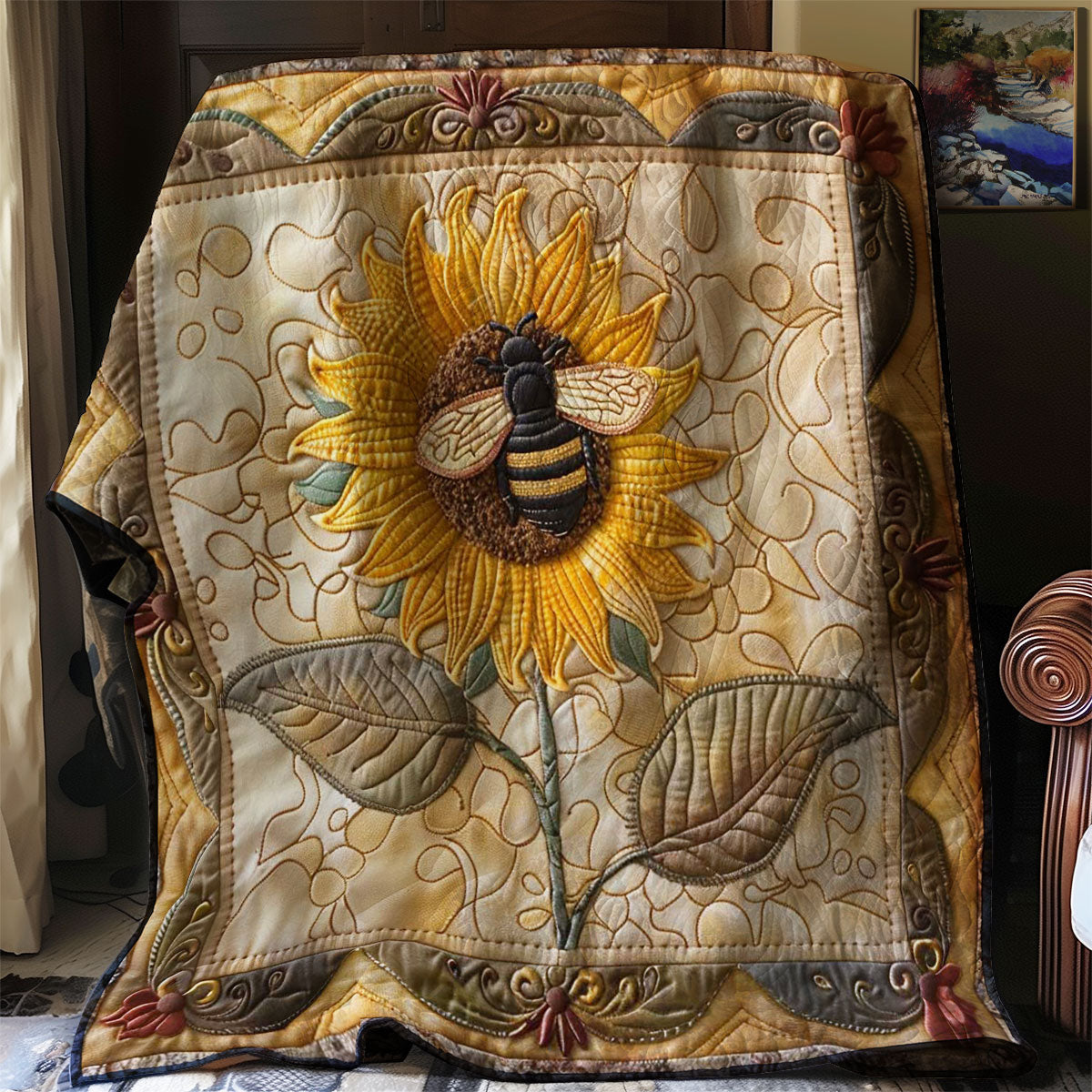 Bee Meadow WN2108101CL Quilt