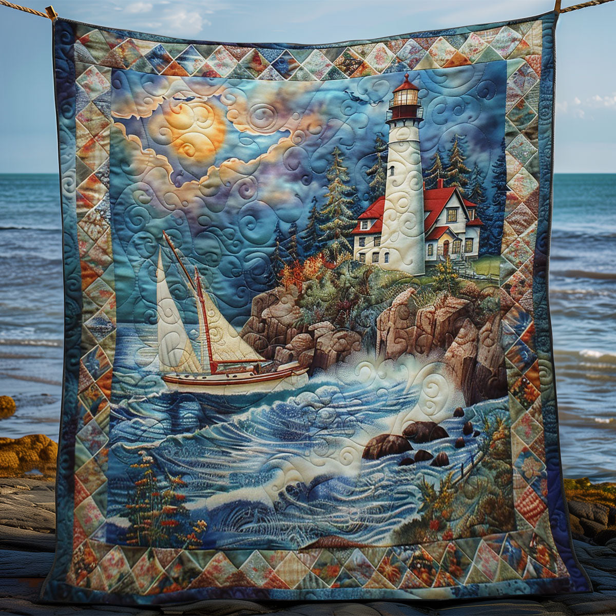 Beside Ocean WM2808033CL Quilt