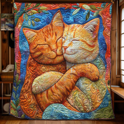 Blissful Cats WN1508022CL Quilt