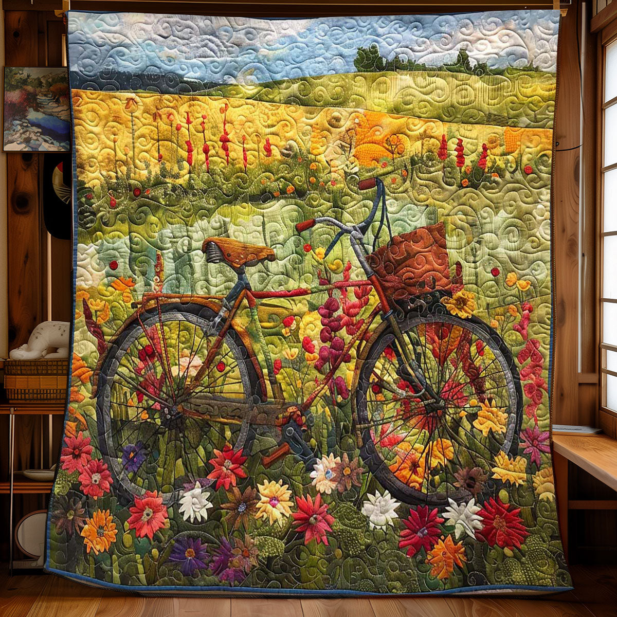 Bloom Bike WN0908030CL Quilt