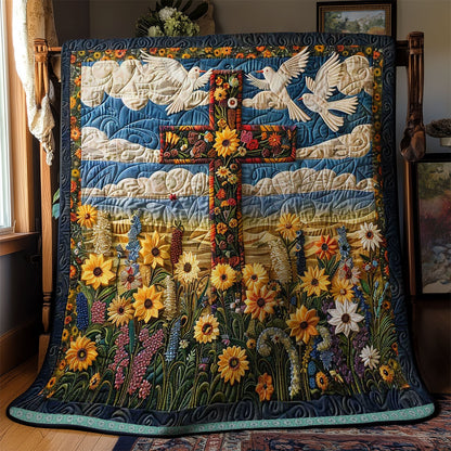 Blossom Cross WN0509012CL Quilt