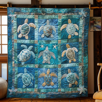 Blue Sea Turtles SR2208005CL Quilt