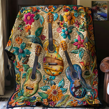 Boho Flower Strumming WN2208142CL Quilt