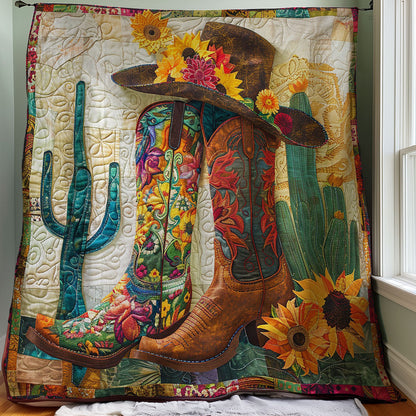 Boots And Cactus WM1008062CL Quilt