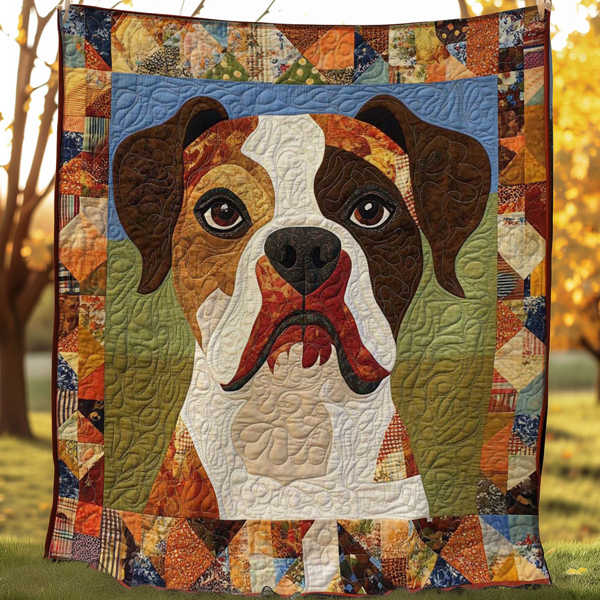 Boxer Haven WN0608001CL Quilt