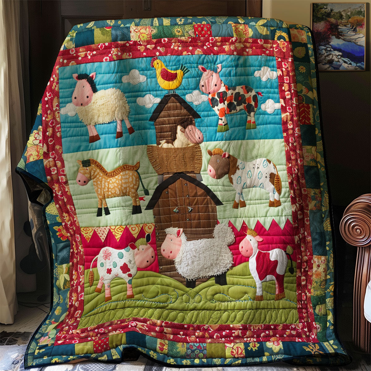 Bright Farm Life WN2208116CL Quilt