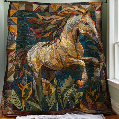 Brown Horse WM1008039CL Quilt