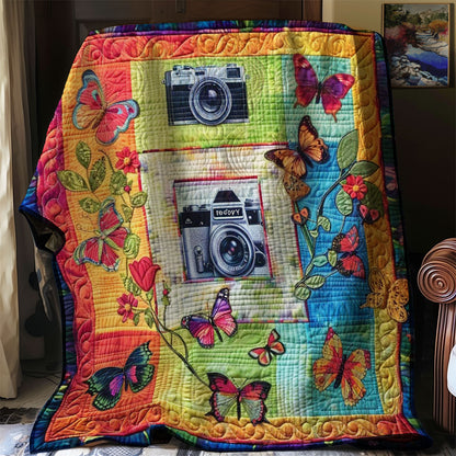 Butterfly Camera Color Carnival WN2608085CL Quilt