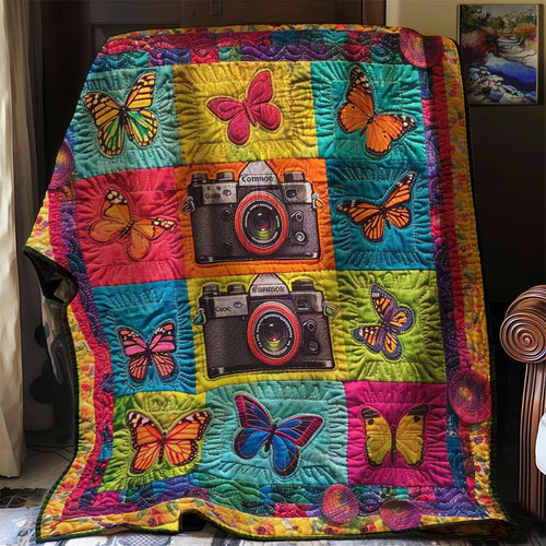 Butterfly Camera Spectrum Delight WN2608086CL Quilt