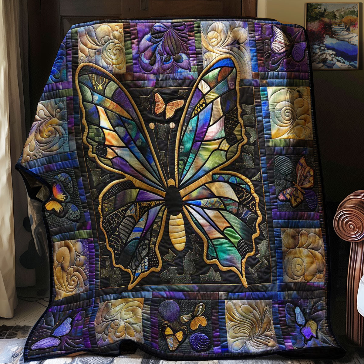 Butterfly Mystique WN2808047CL Quilt