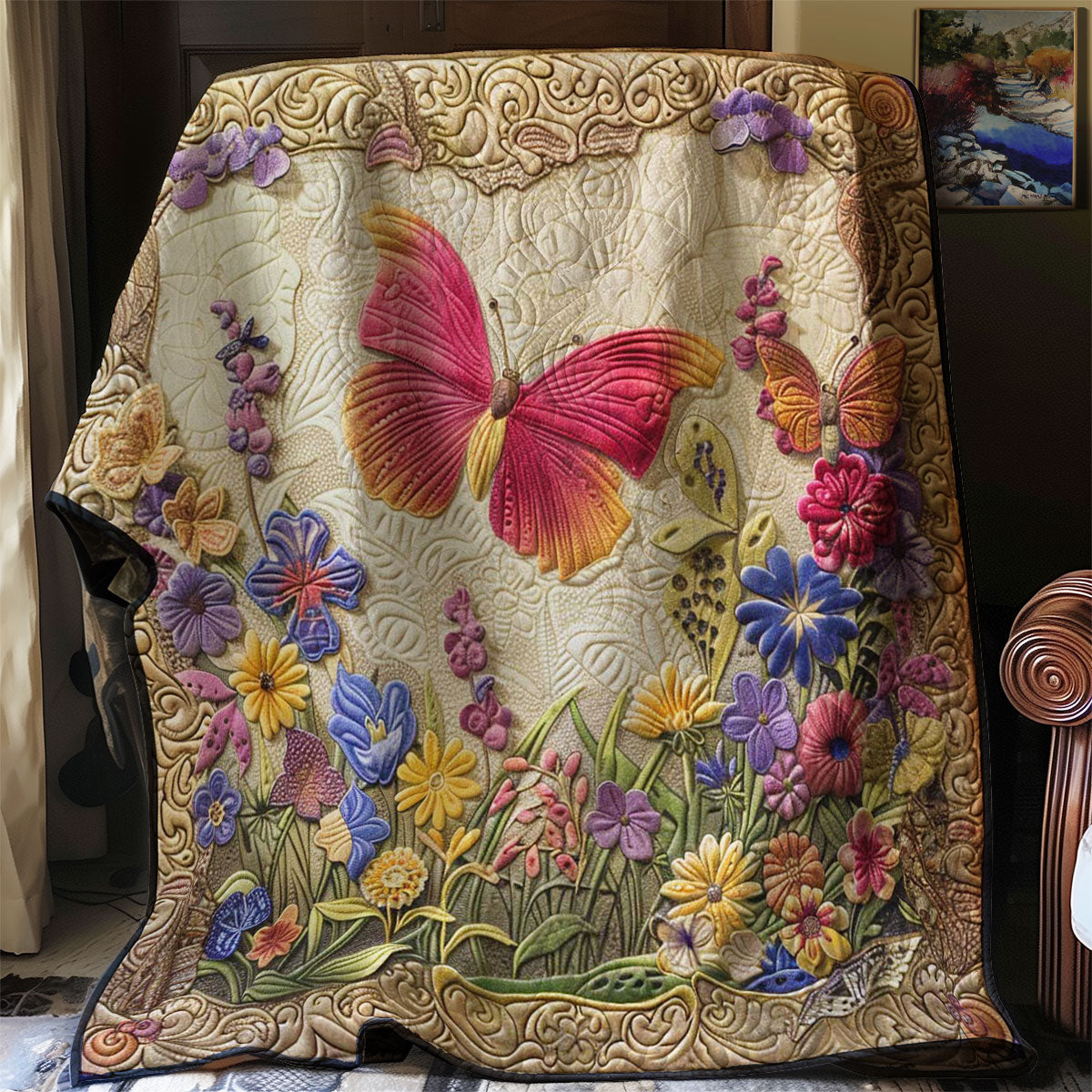 Butterfly Oasis WN2108168CL Quilt