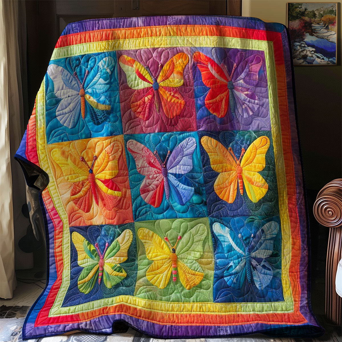 Butterfly Symphony WN2608005CL Quilt