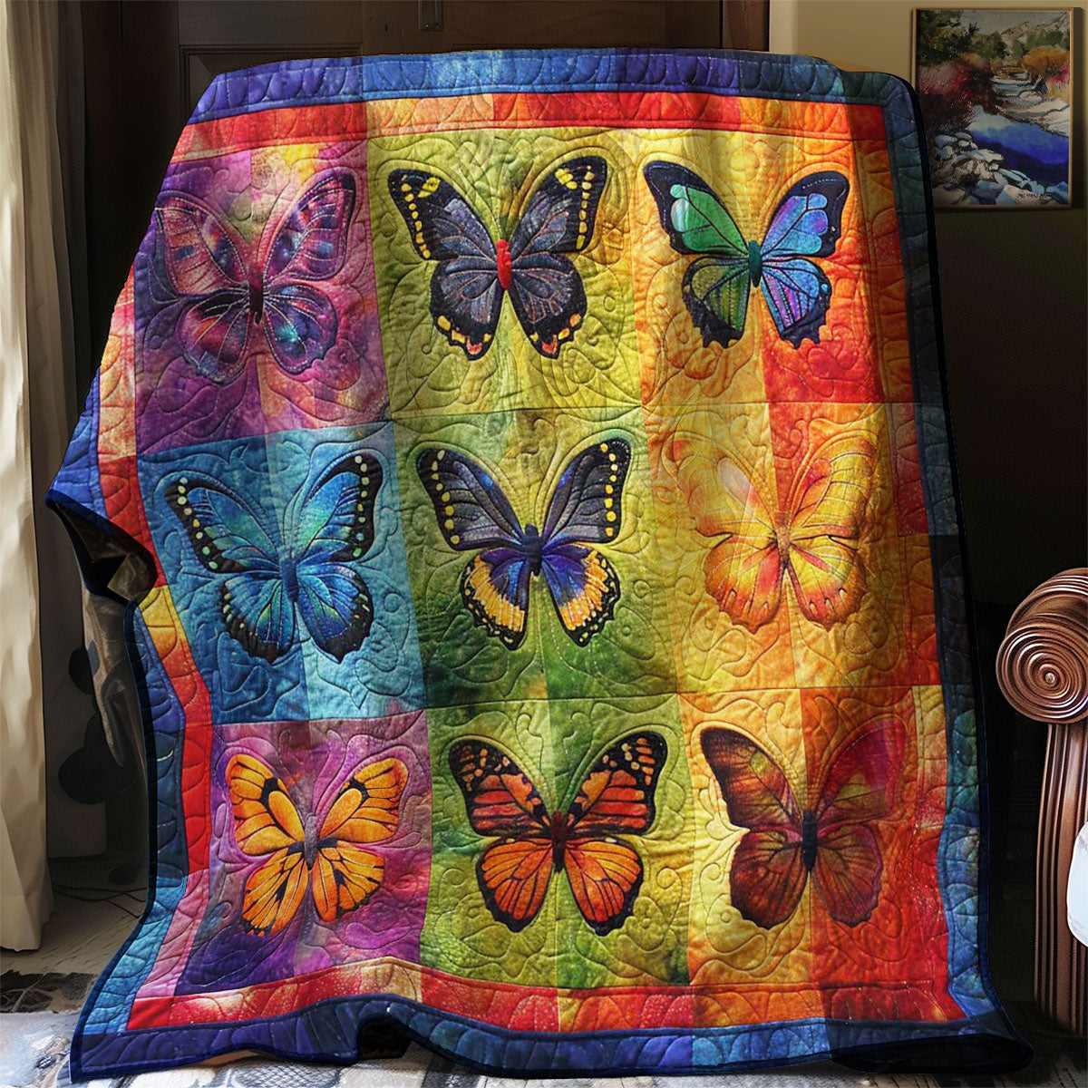 Butterfly Wings WN2608006CL Quilt