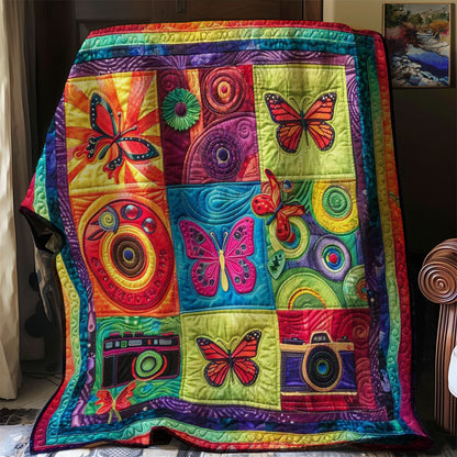 Camera's Dazzling Butterfly Palette WN2608056CL Quilt