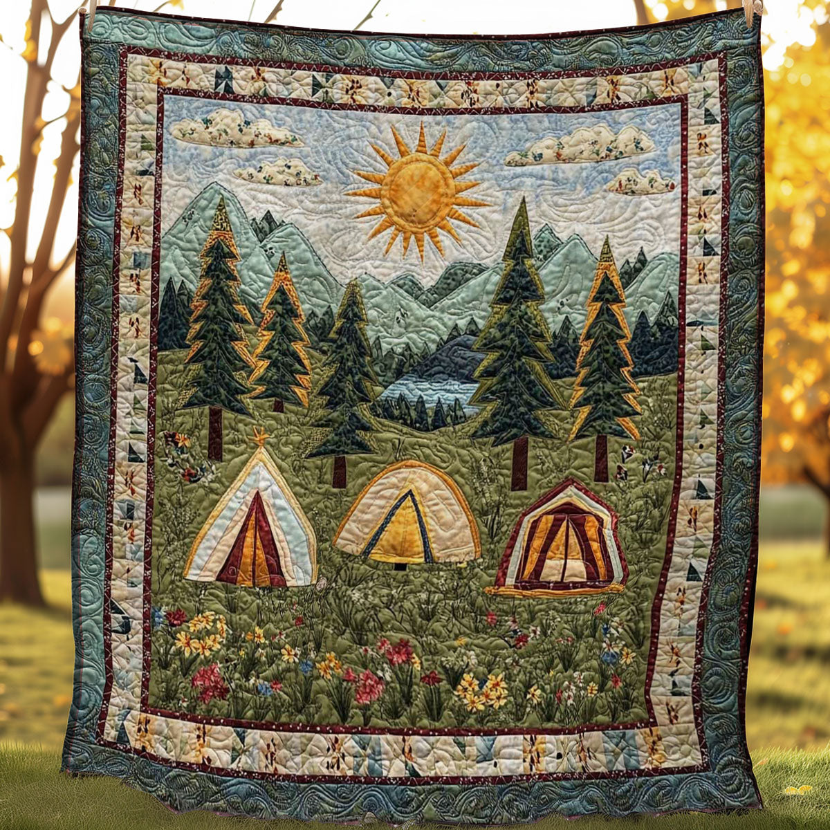 Campout Memories WN0208025CL Quilt