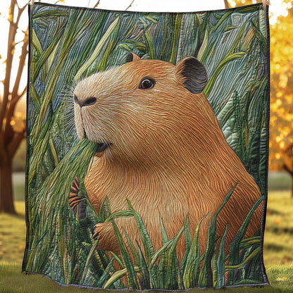 Capybara Grassland WN0708055CL Quilt