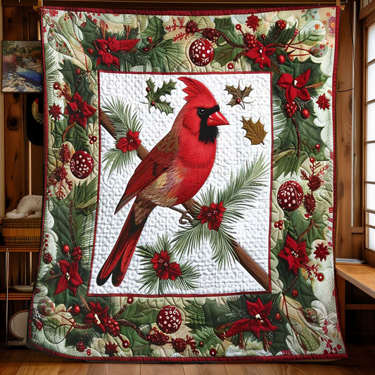 Cardinal Christmas Cheer WN1008069CL Quilt