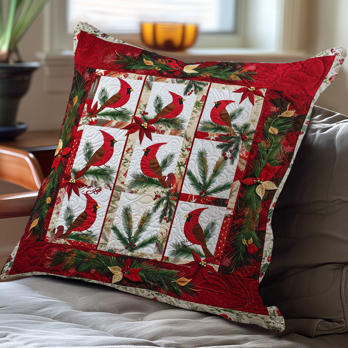 Cardinal Frost WN1808051CL Quilt Pillow Case