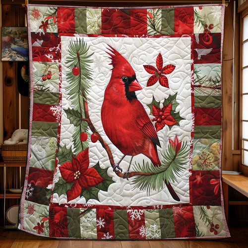 Cardinal Wonderland Throw WN1008080CL Quilt