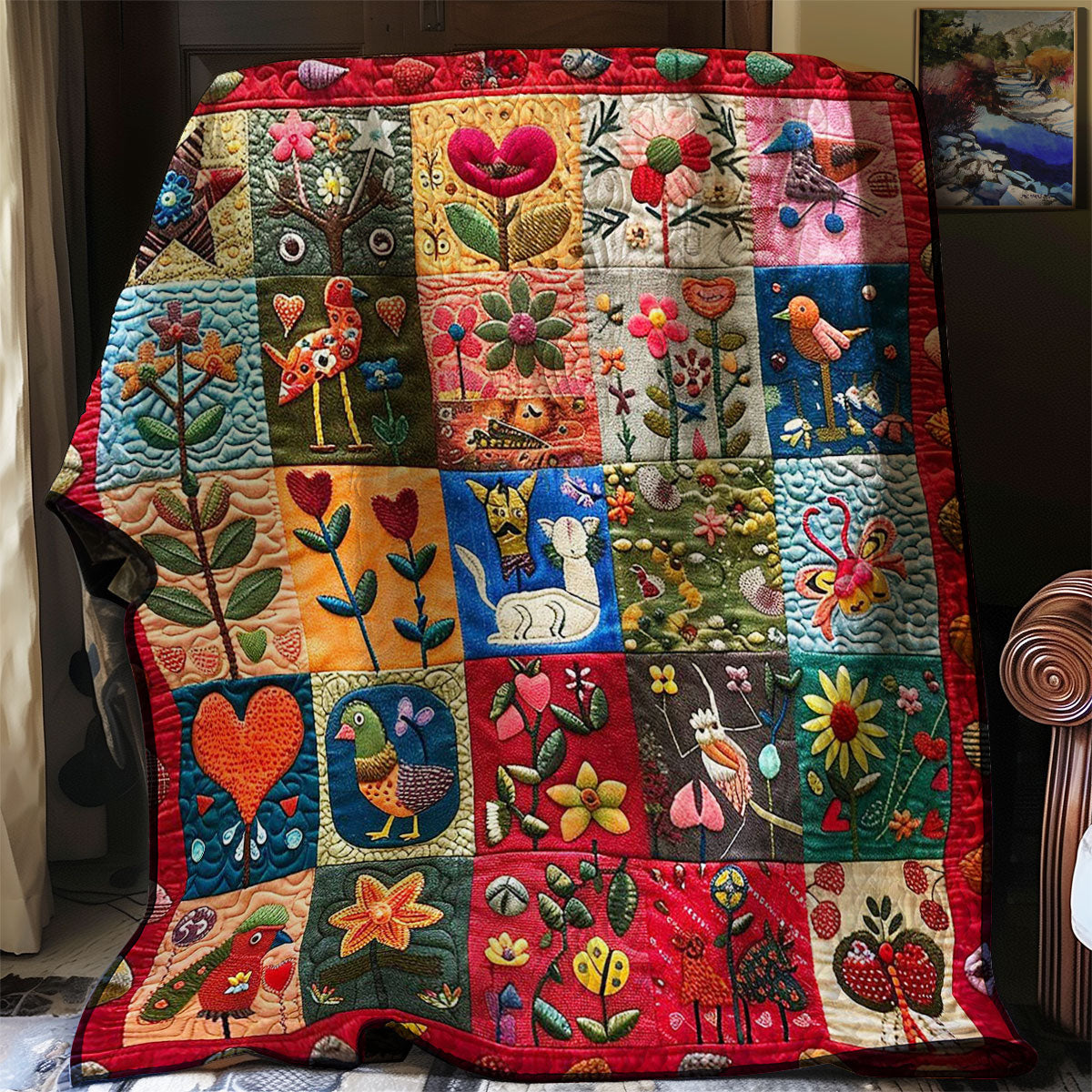 Cartoon Forest WM2907001CL Quilt