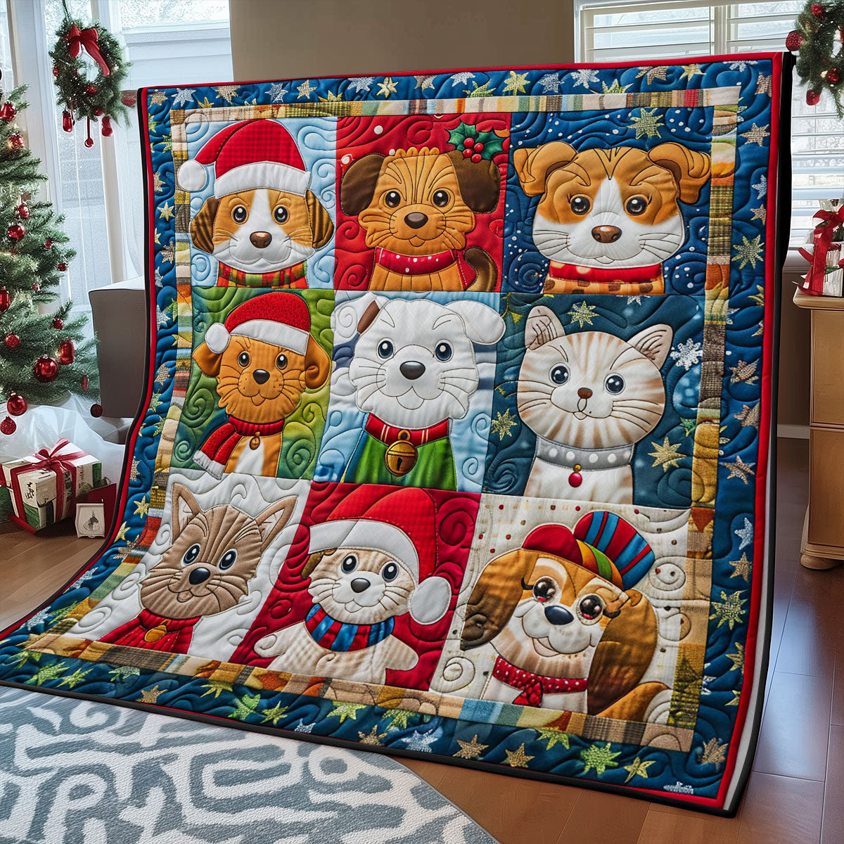 Cat And Dog SR1908017CL Quilt
