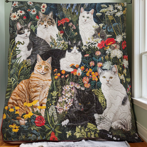 Cat Garden WM0808015CL Quilt