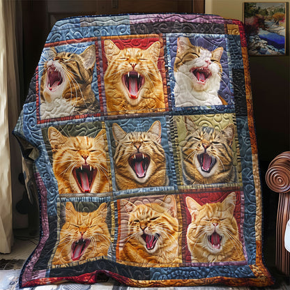 Cat Yowl SR1508040CL Quilt