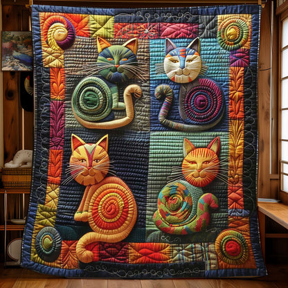 Cat’s Comic WN0908074CL Quilt
