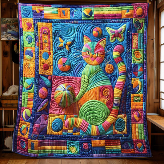 Cat's Yarn Play WN0908045CL Quilt