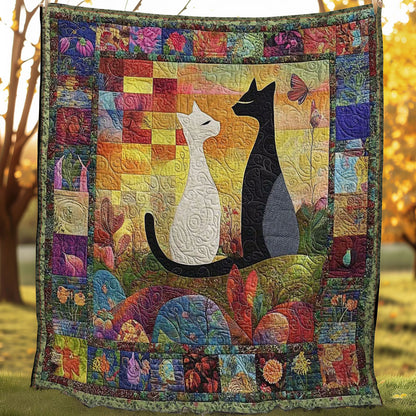 Cats Couple WN0608071CL Quilt