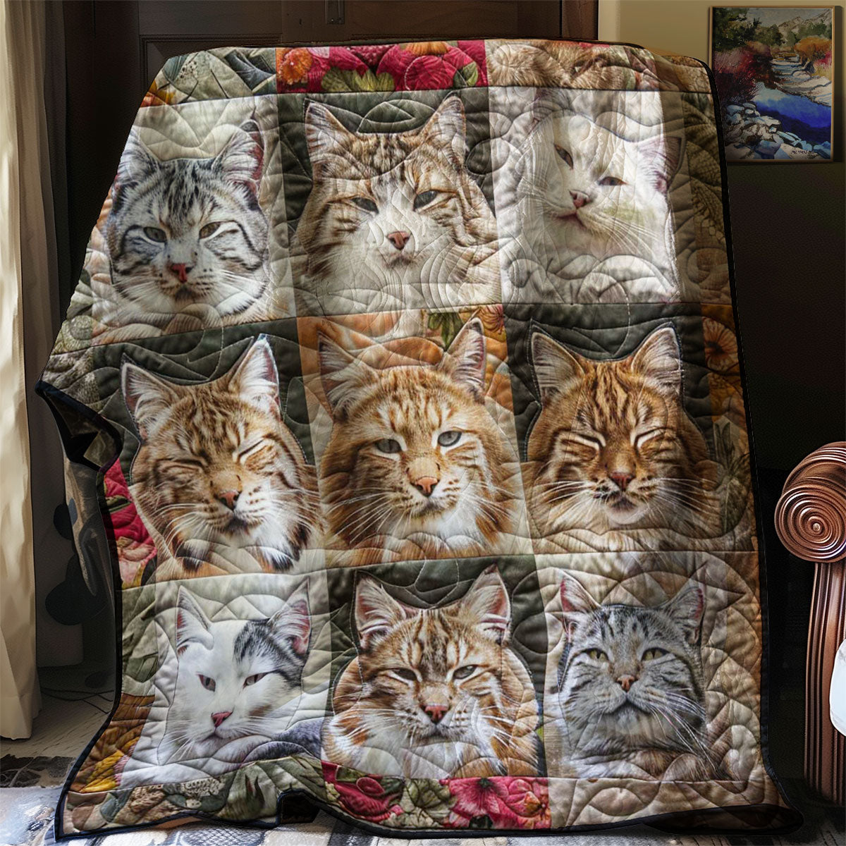 Cats Nap Haven WN2108130CL Quilt