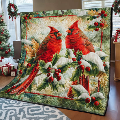 Charming Cardinal SR2308001CL Quilt