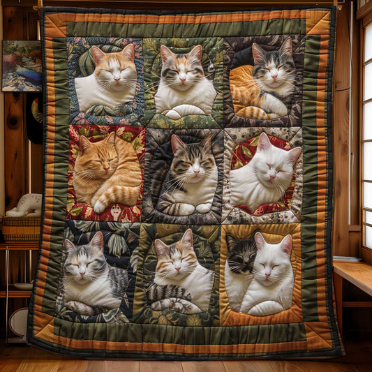 Charming Cats WN1508028CL Quilt