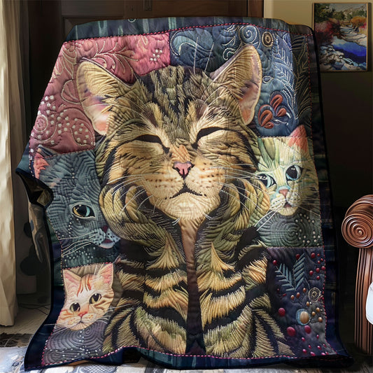 Charming Cats WN2208011CL Quilt