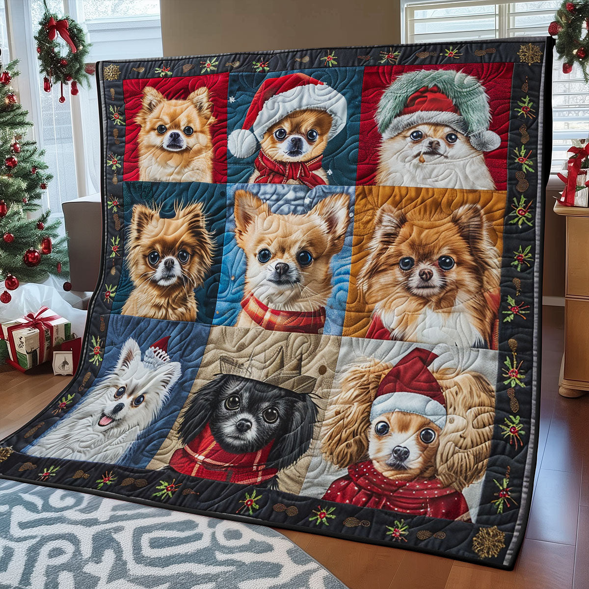 Charming Yorkshires SR1908057CL Quilt