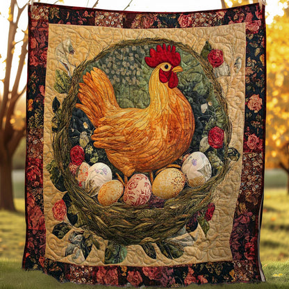 Chick & Egg Haven WN0208012CL Quilt