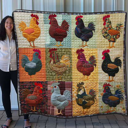 Farmhouse Chicken SR0808036CL Quilt