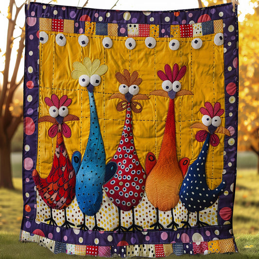 Chickens WM2407001CL Quilt