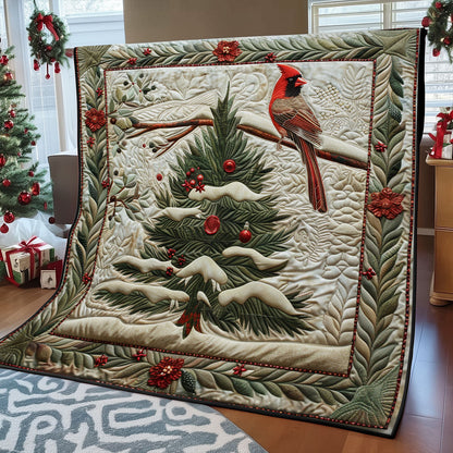 Christmas Cardinal SR1908046CL Quilt