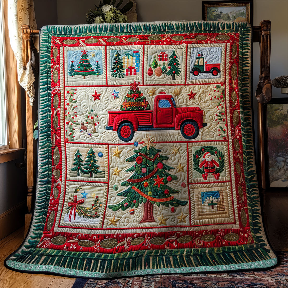 Christmas Cheer WN1709025CL Quilt