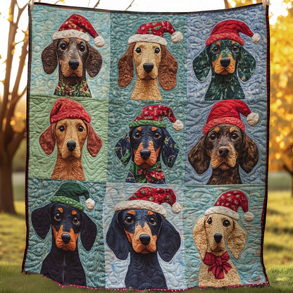 Christmas Dog WM0208006CL Quilt