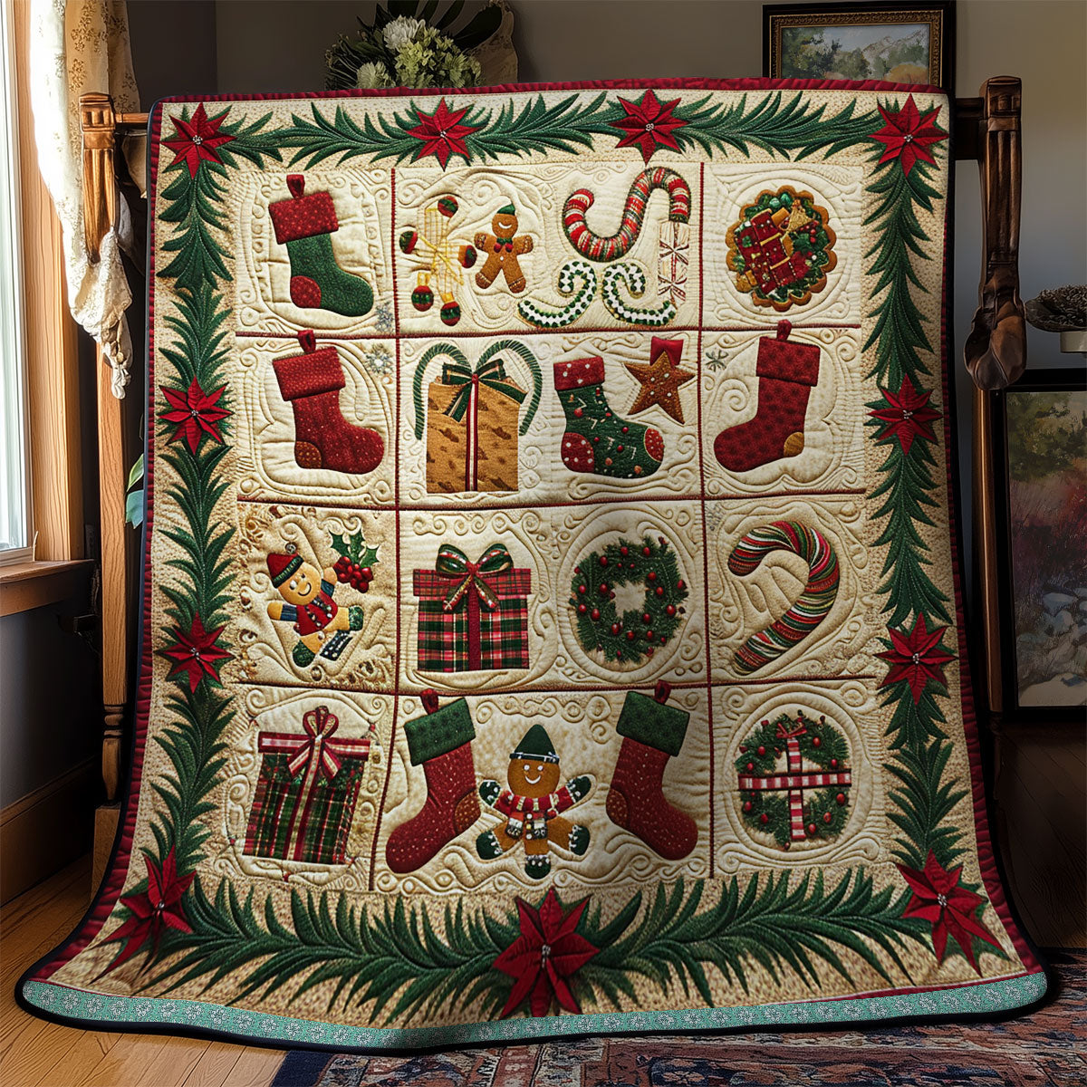Christmas Gift WN1709016CL Quilt